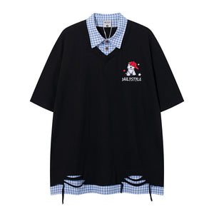 Half Sleeve T-Shirt for Men and Women Summer Short Sleeve