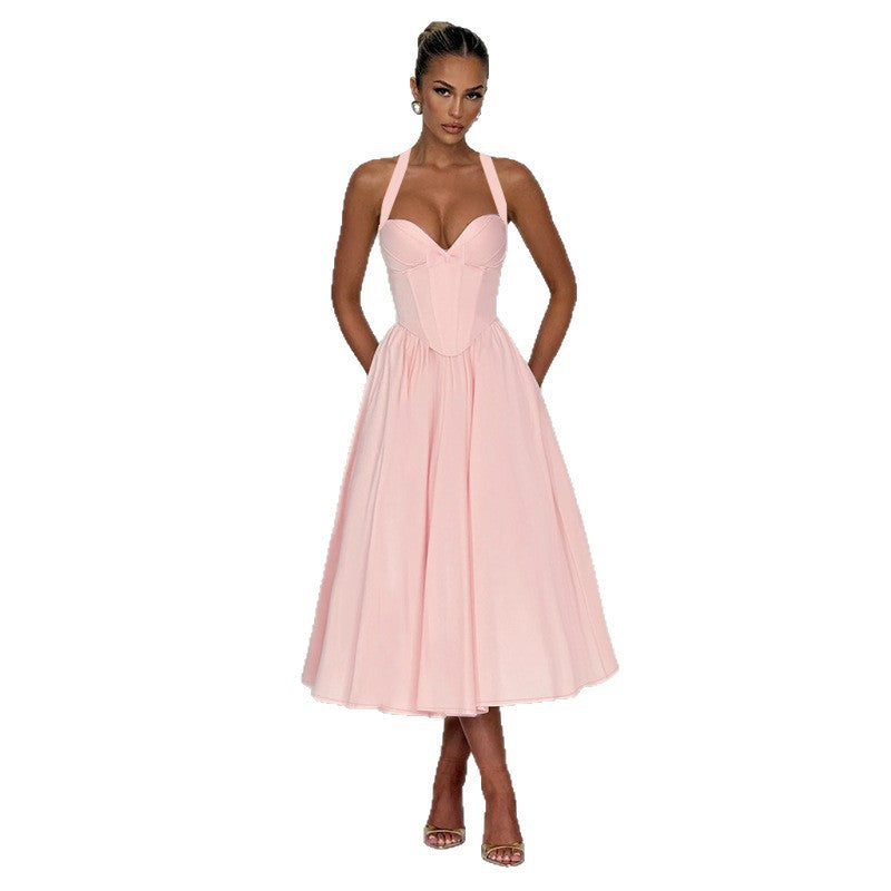 A-Line Dress Women New Evening Gown Long Dress