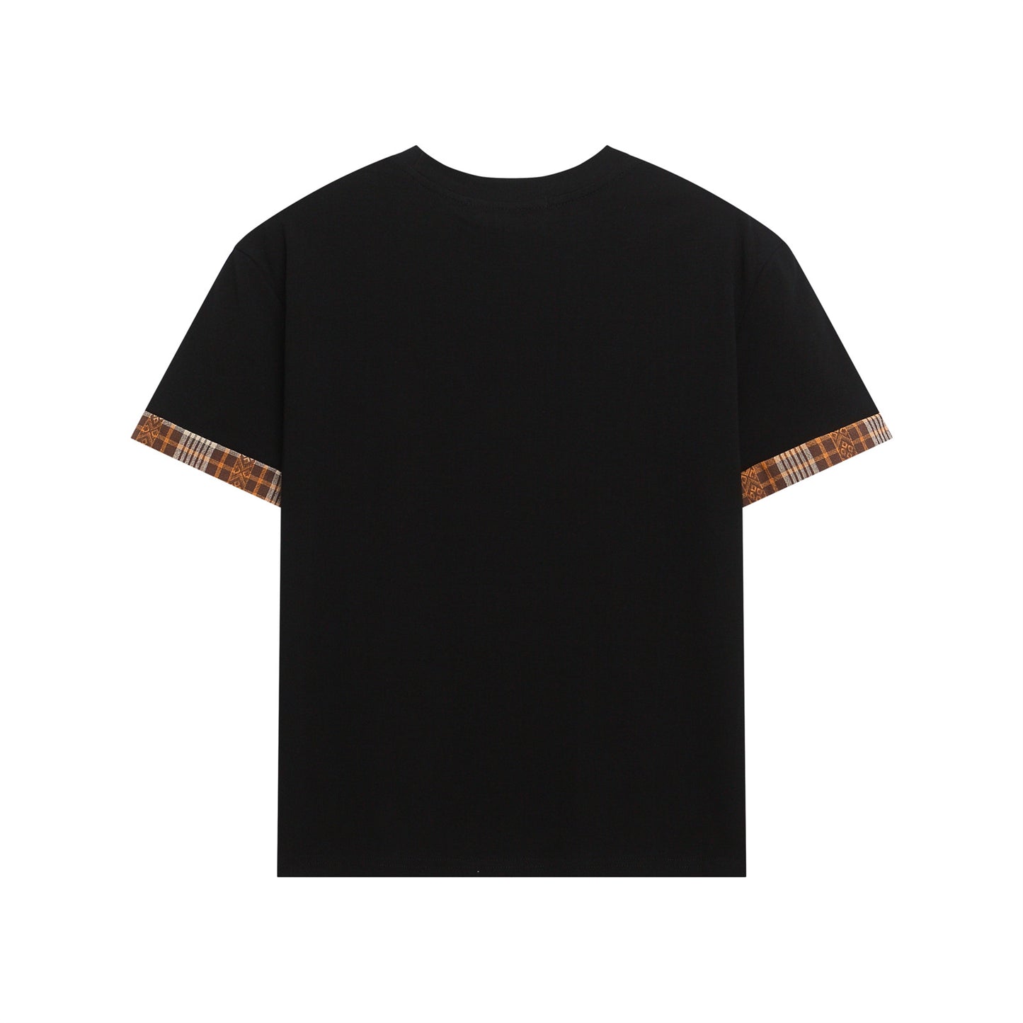 Short slim fit short sleeved T-shirt with letter print for women