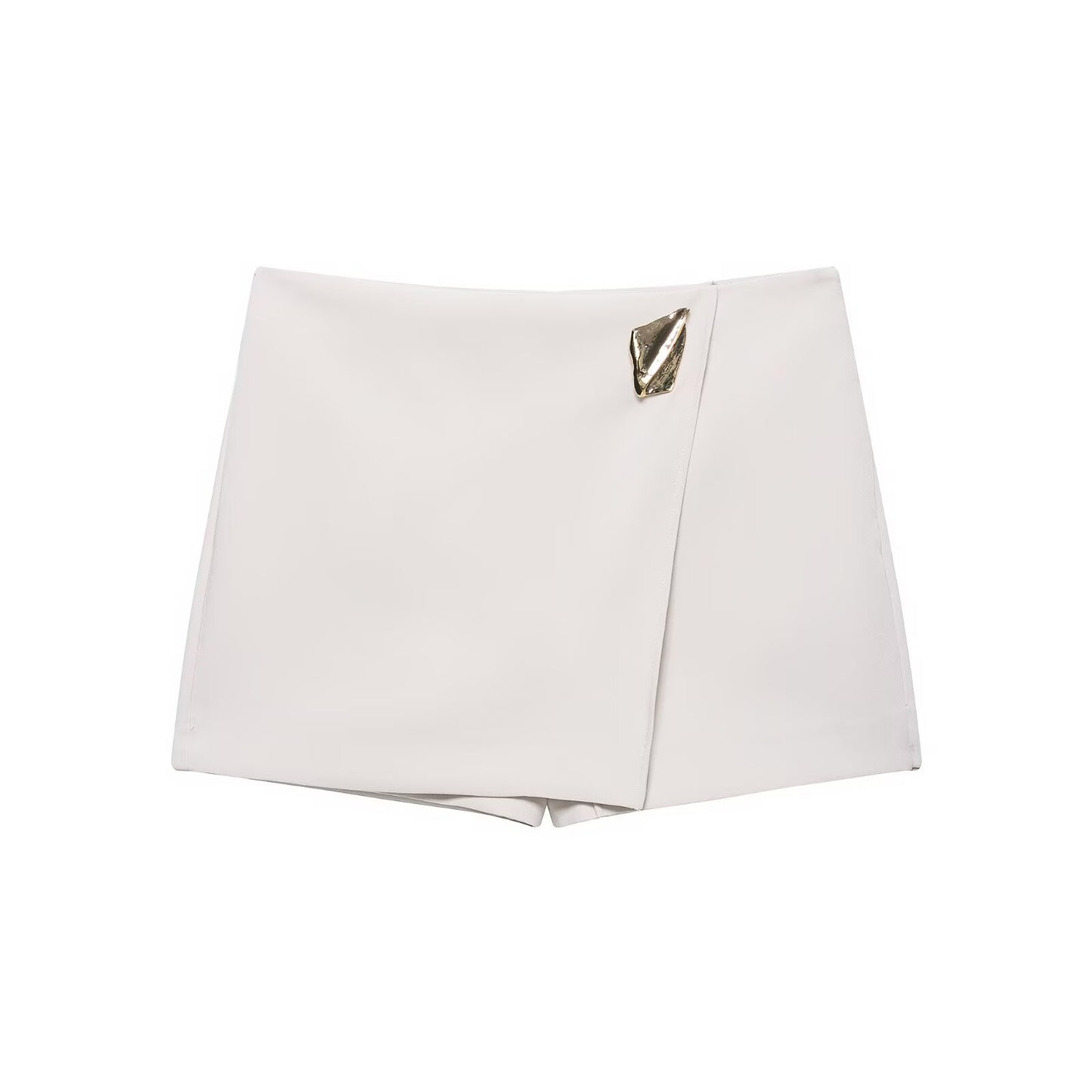 Asymmetric skirt pants casual shorts