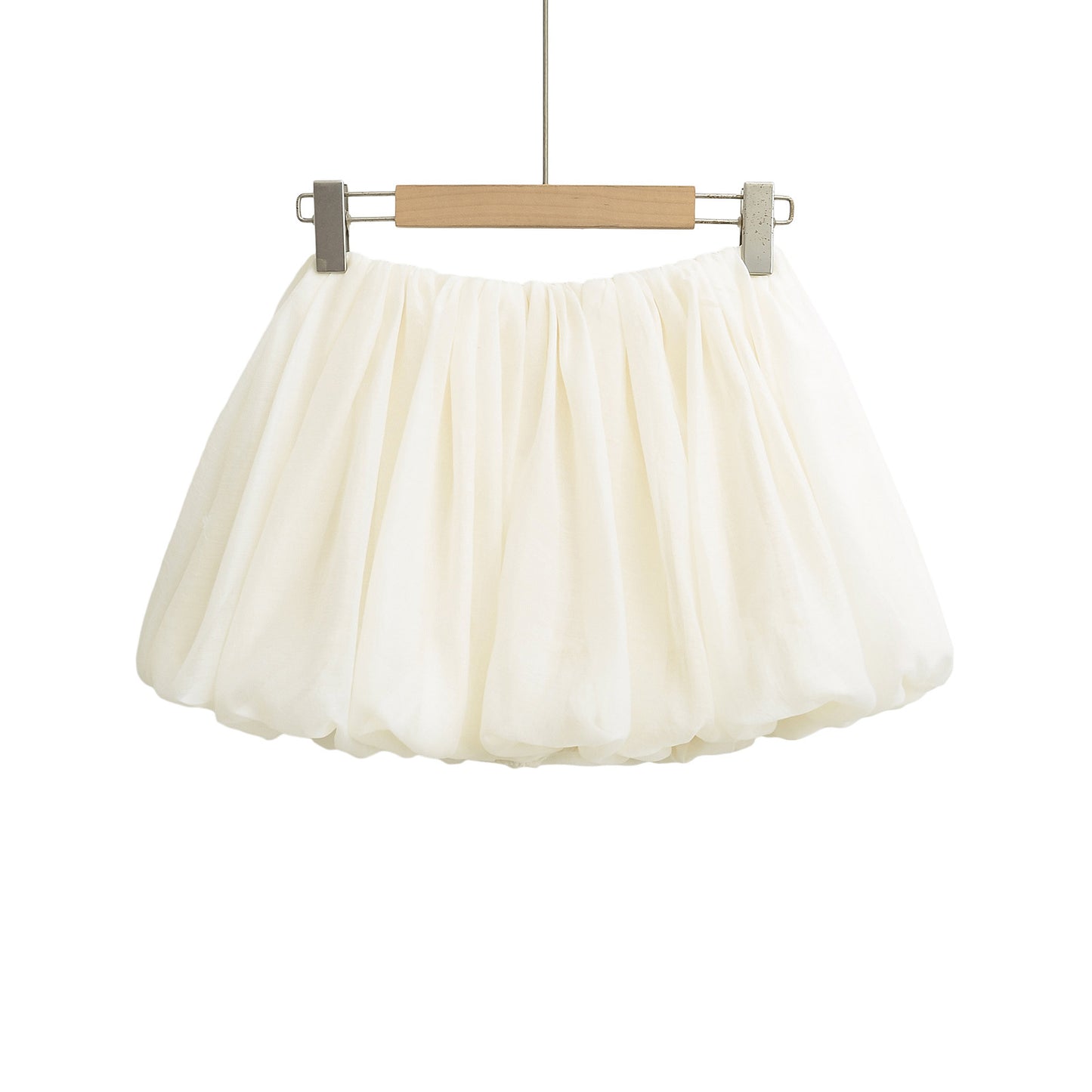 Sweetheart Ruffle Bubble Skirt with Lining