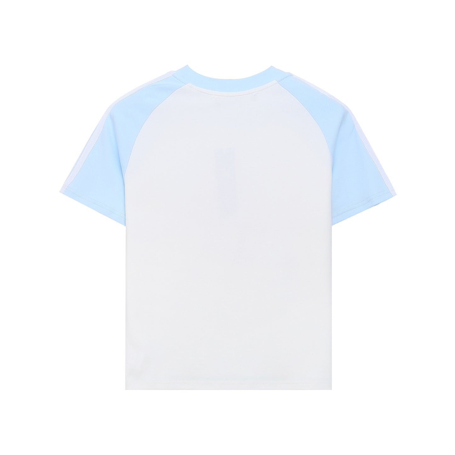 Retro Colorblock Cat Print Short Sleeve T-Shirt Women's Summer Raglan Slim Fit Cropped Spicy Top