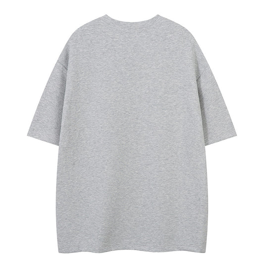 Short Sleeve T-Shirt Unisex Summer Loose Casual Couple Retro