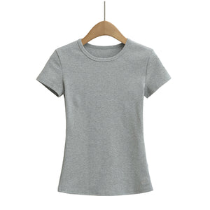 Round Neck Short Sleeve T-Shirt