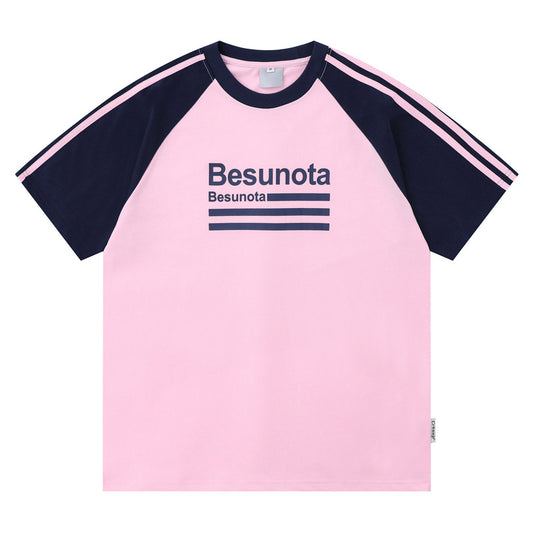 Short Sleeve T-Shirt Unisex Trendy Loose Casual Student