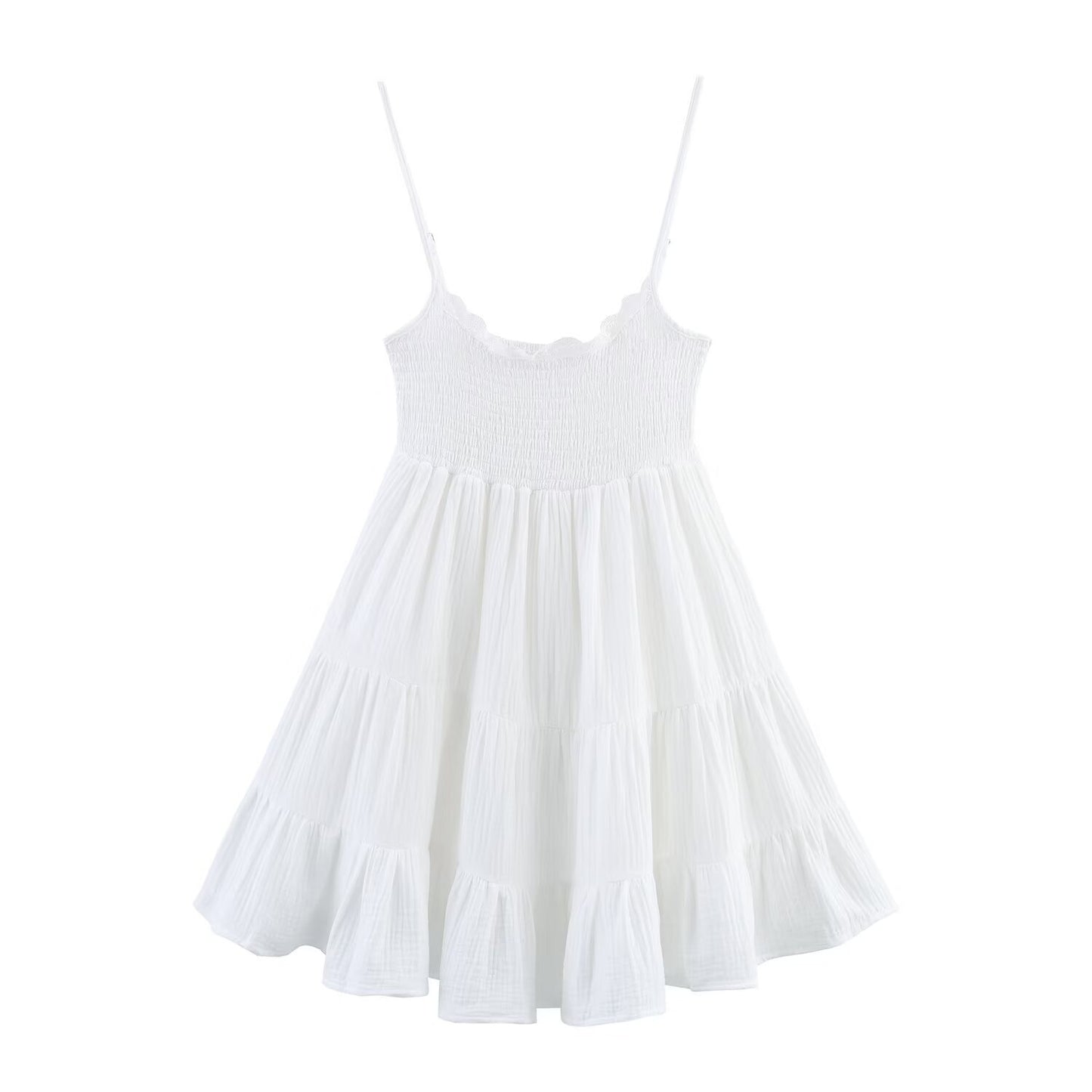 Lace slim fit short skirt dress