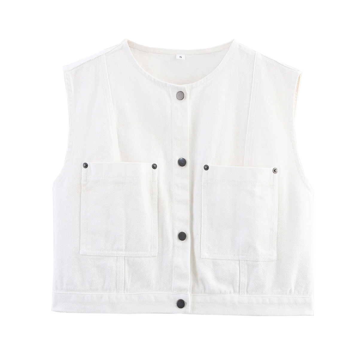 Women's Fashion Versatile Denim Top