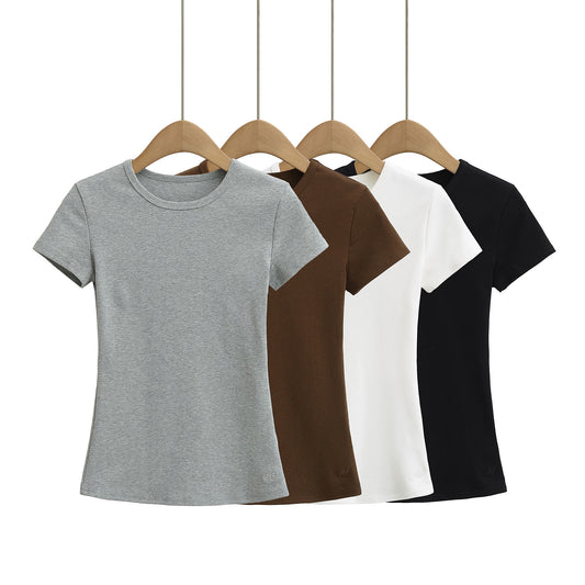 Round Neck Short Sleeve T-Shirt