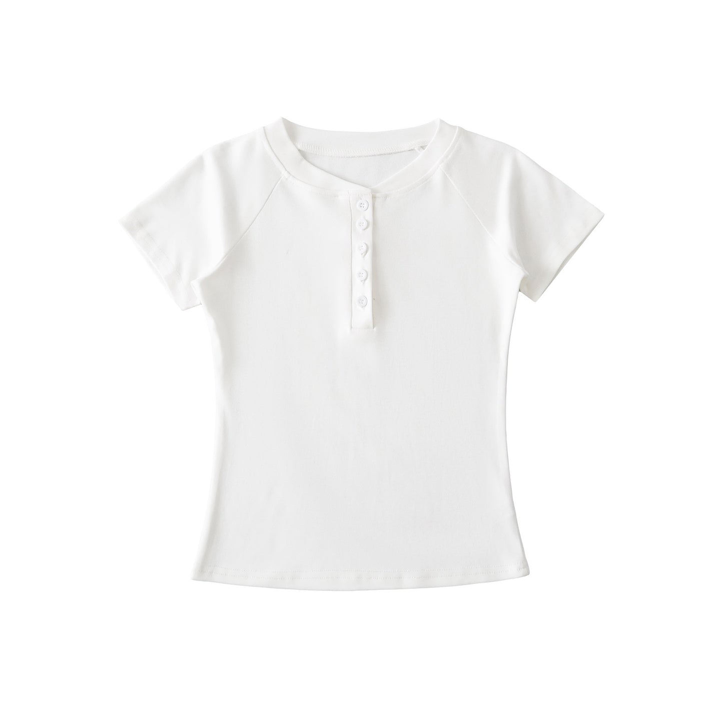 Short Sleeve T-Shirt Slim Fitting Base Top