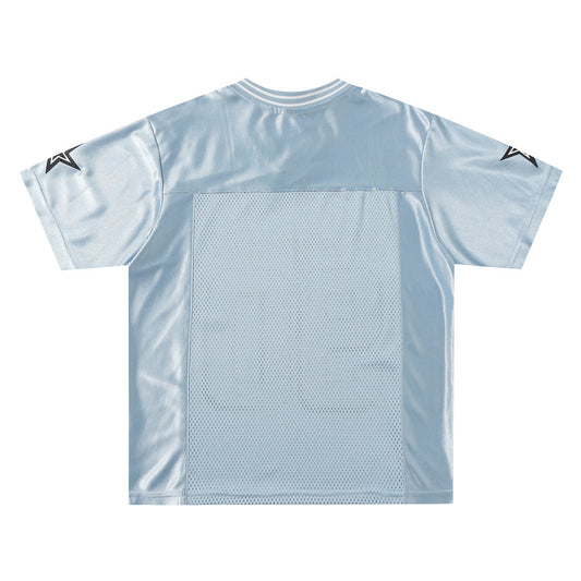 Letter Print Short Sleeve Casual Sports Summer Half Sleeve T-shirt