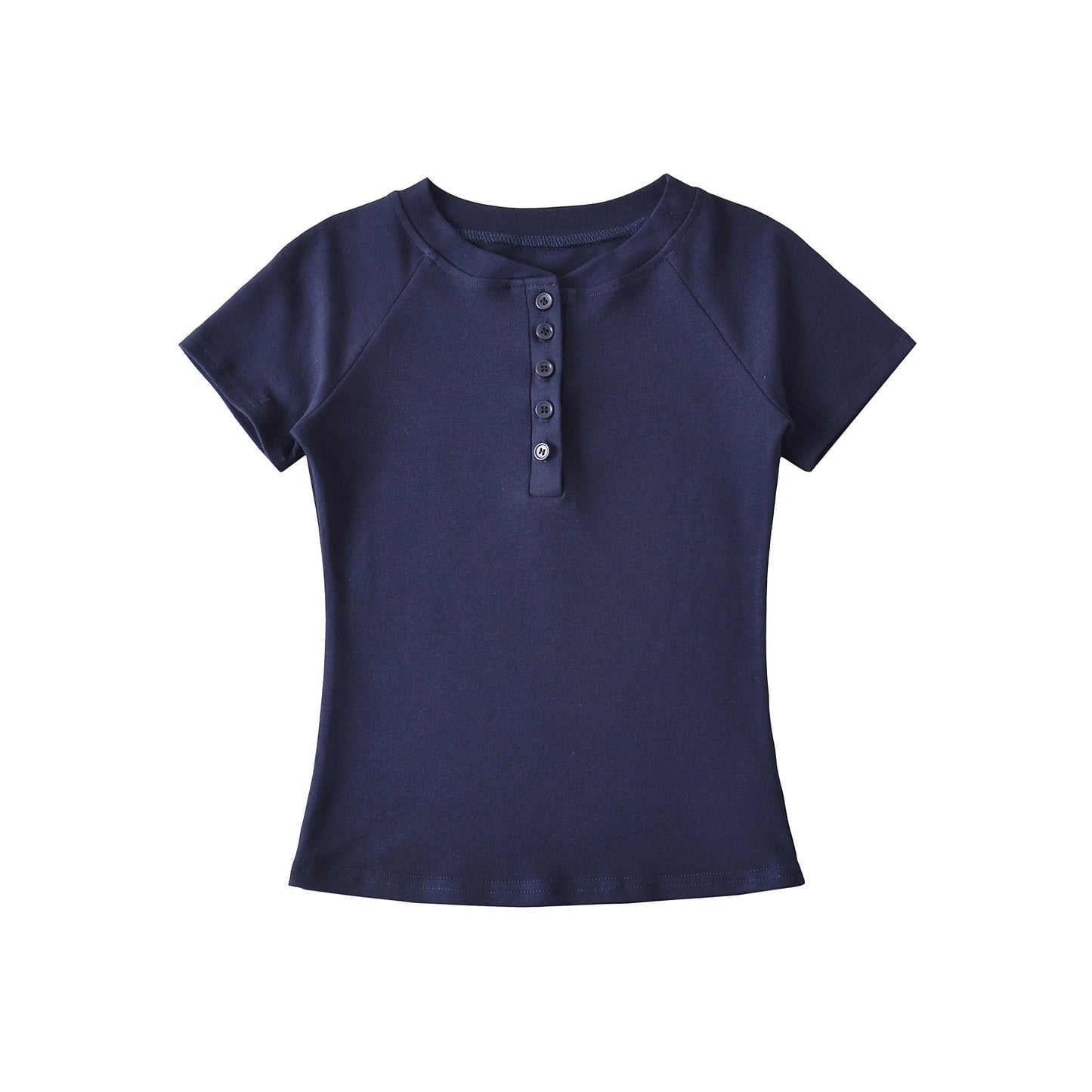 Short Sleeve T-Shirt Slim Fitting Base Top