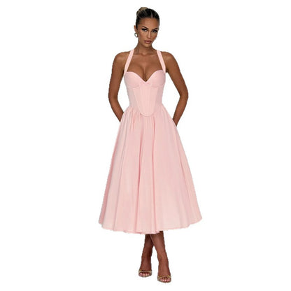 A-Line Dress Women New Evening Gown Long Dress