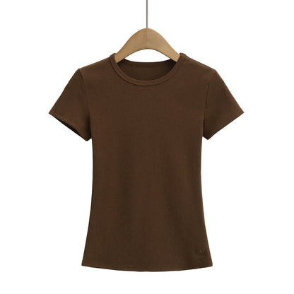 Round Neck Short Sleeve T-Shirt