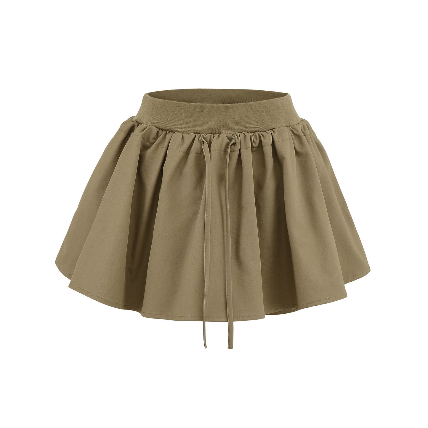 Elastic Waist Anti-Exposure Skirt