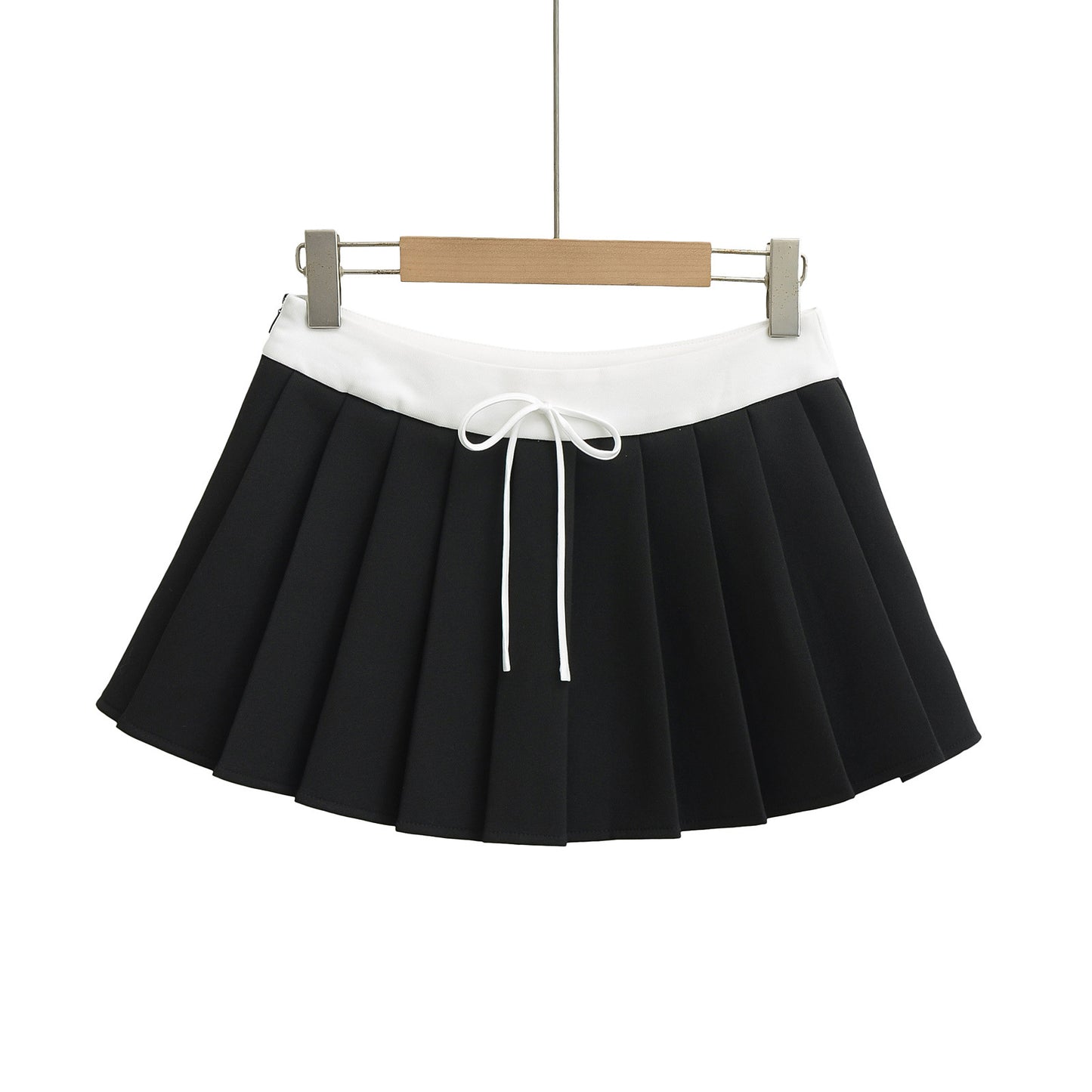 High waisted A-line short skirt pleated skirt tennis skirt