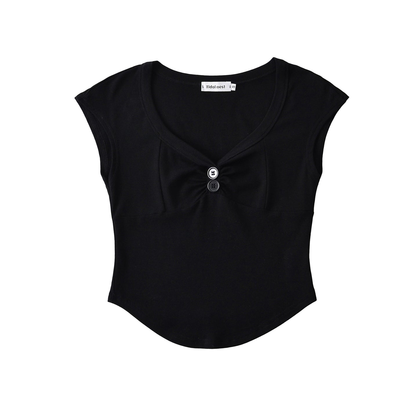 Slim Fit V-Neck Short Sleeve Crew Neck T-Shirt