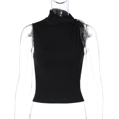 Women's slim fit vest sleeveless top