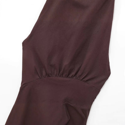 Women's Clothing INS Internet Celebrity Fashion Versatile Spicy Girl Sleeveless Backless Halter Neck Top