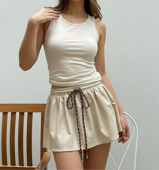 Puffy skirt and half skirt