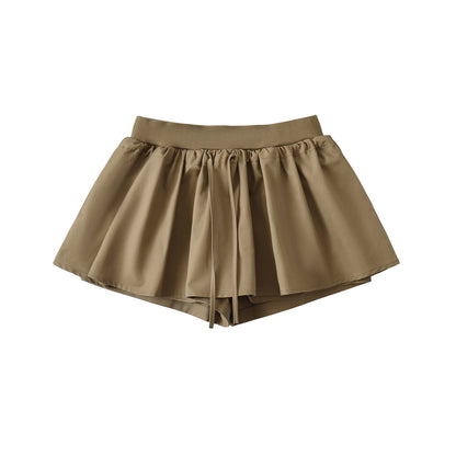 Elastic Waist Anti-Exposure Skirt