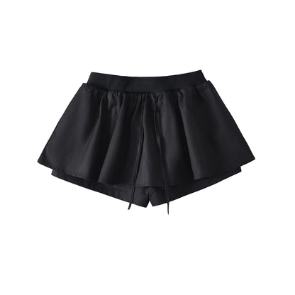 Elastic Waist Anti-Exposure Skirt