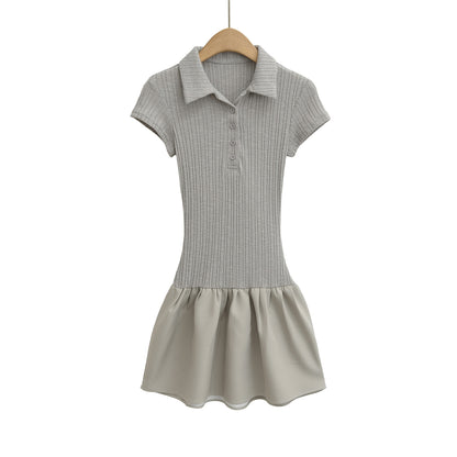 Slim Fit Dress Women Short Slim Flare Skirt