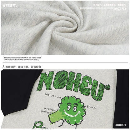 Broccoli Oversize  Unique Couple Matching Short Sleeve T-Shirt