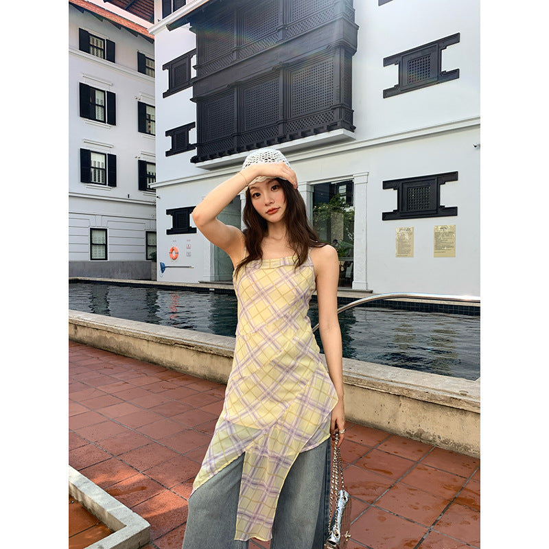 Tassel camisole dress