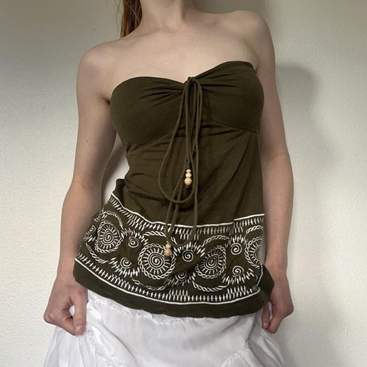 Sexy one shoulder slim knit crop top with exposed navel