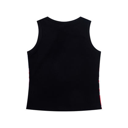 Kitty Cat Full Print Elastic Tank Top Women Slim Spicy Girl Undershirt Sleeveless Outerwear