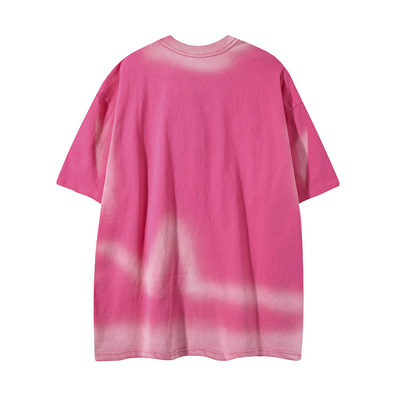 Short Sleeve T-Shirt Cotton Student Loose Retro
