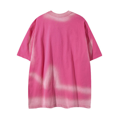 Short Sleeve T-Shirt Cotton Student Loose Retro