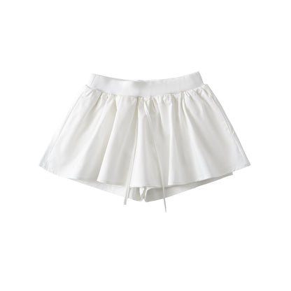 Elastic Waist Anti-Exposure Skirt