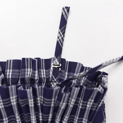 Strapless camisole skirt half skirt short skirt