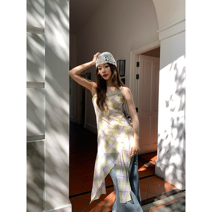 Tassel camisole dress