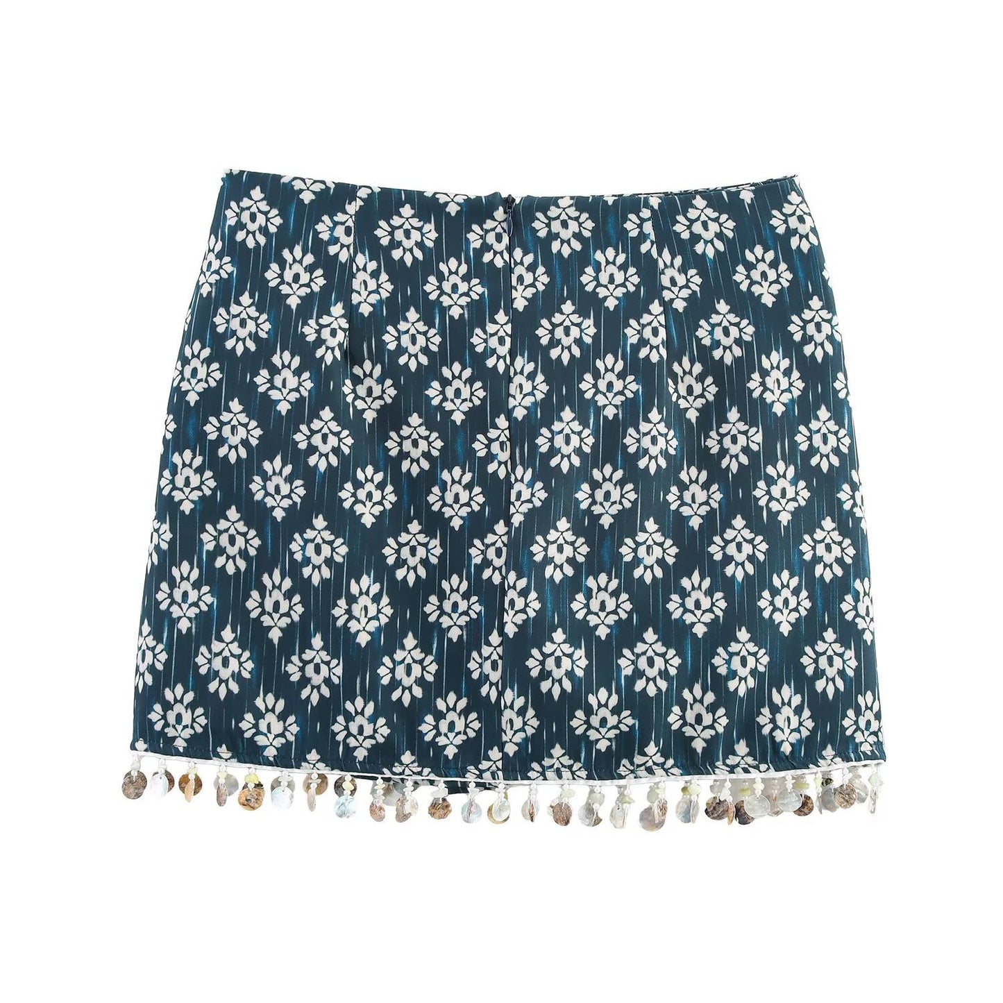 Women's Clothing Beaded Decorative Printed Skirt Pants