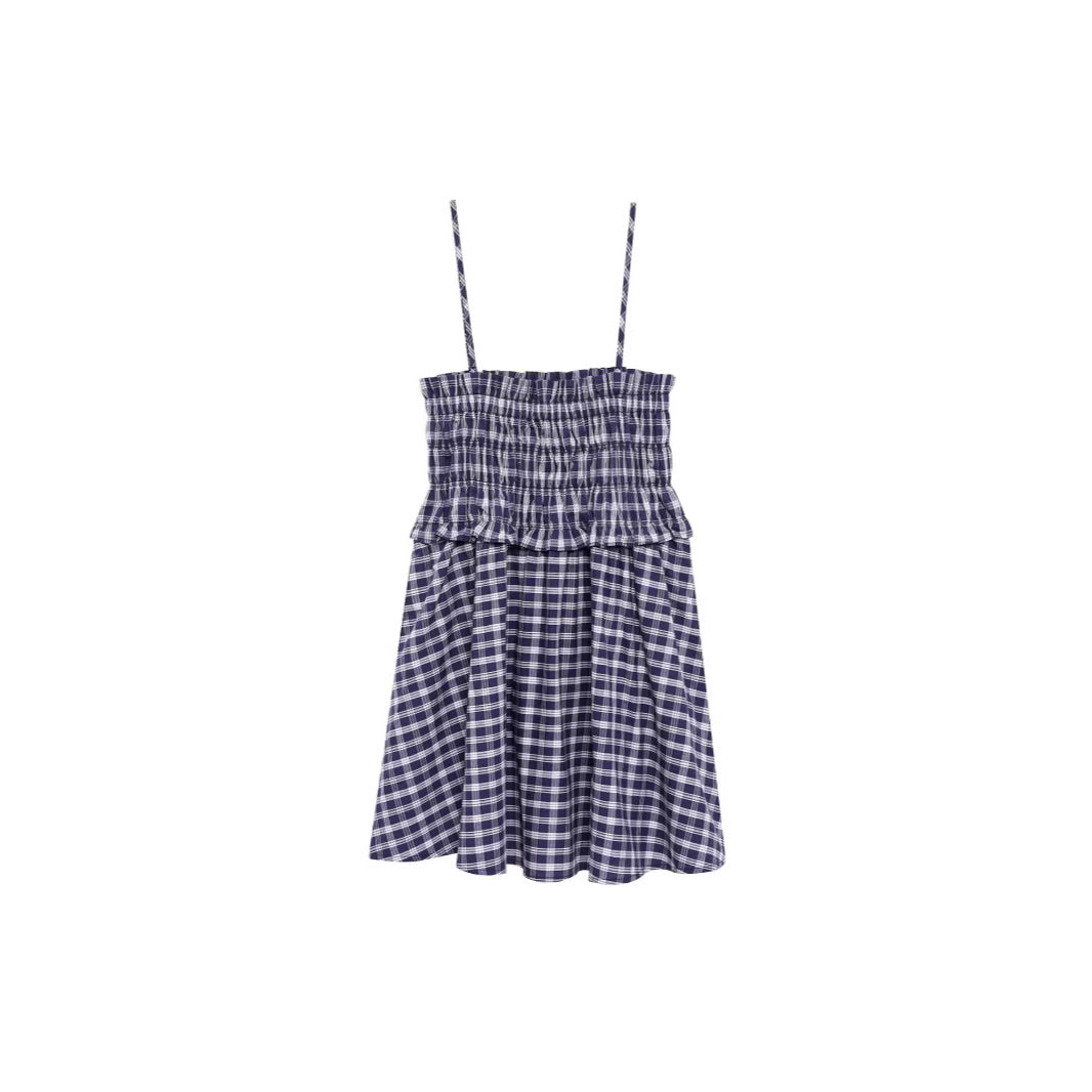 Strapless camisole skirt half skirt short skirt