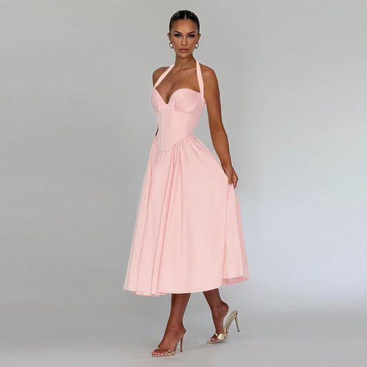 A-Line Dress Women New Evening Gown Long Dress