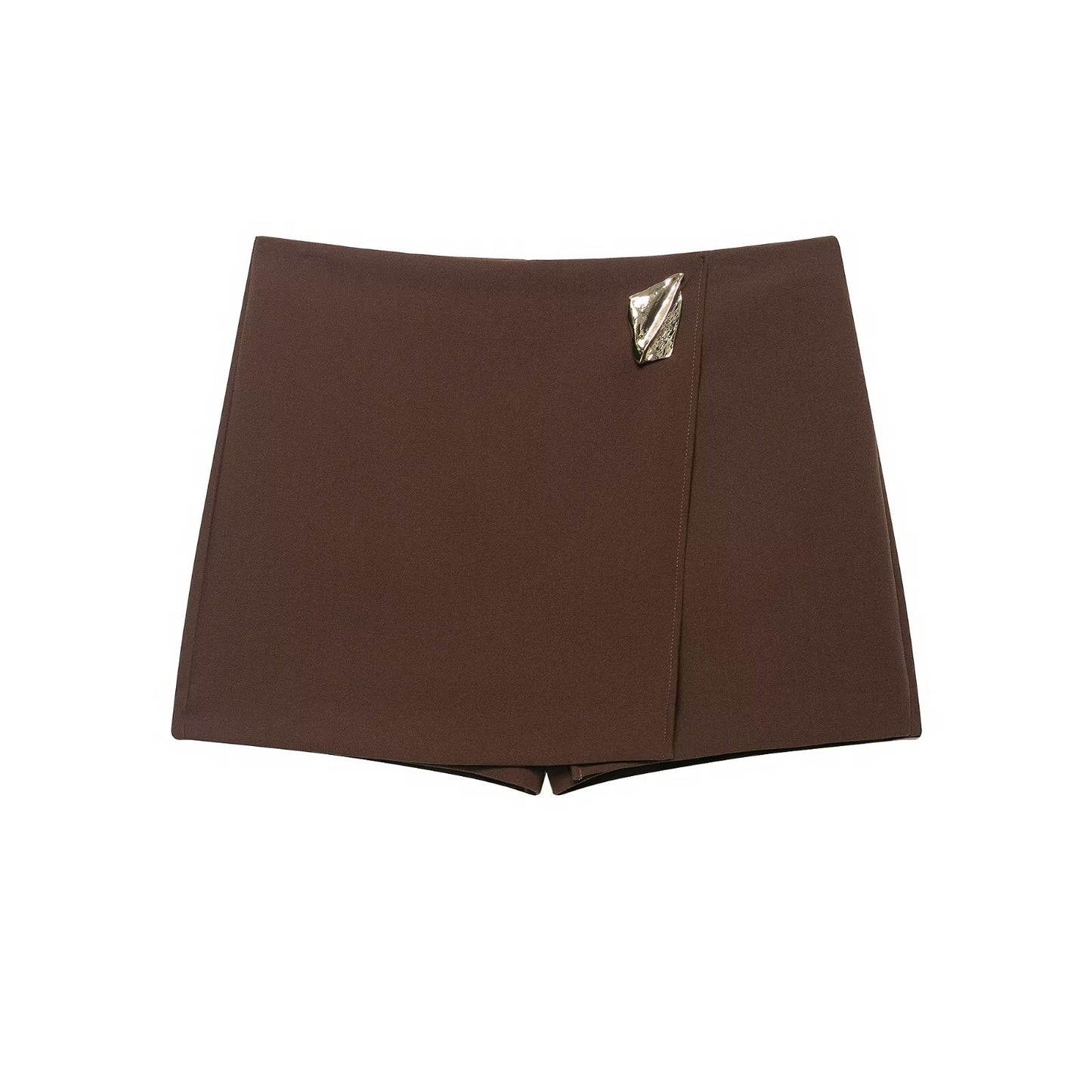 Asymmetric skirt pants casual shorts