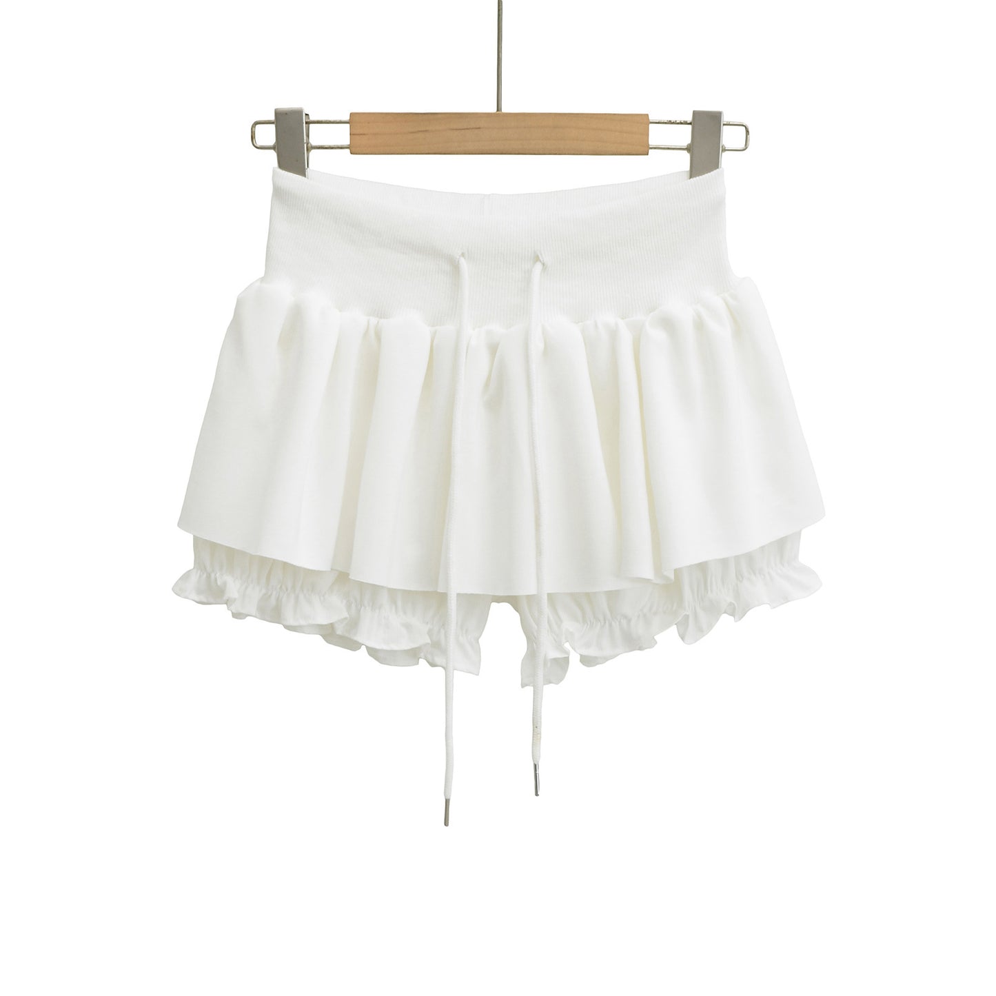 Ballet Design Knitted Low Waist Skirt