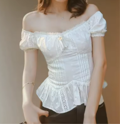 Sexy Lace Embroidered One-Shoulder Slim Dress with Style