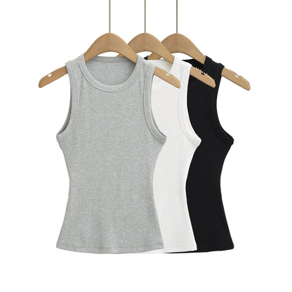 Sexy Backless Fitted Slim Sleeveless Casual Sports Tank Top