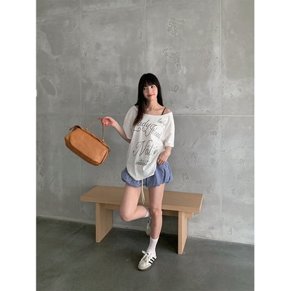 Plaid Bubble Shorts for Women with Adjustable Drawstring Waistband and Casual Style