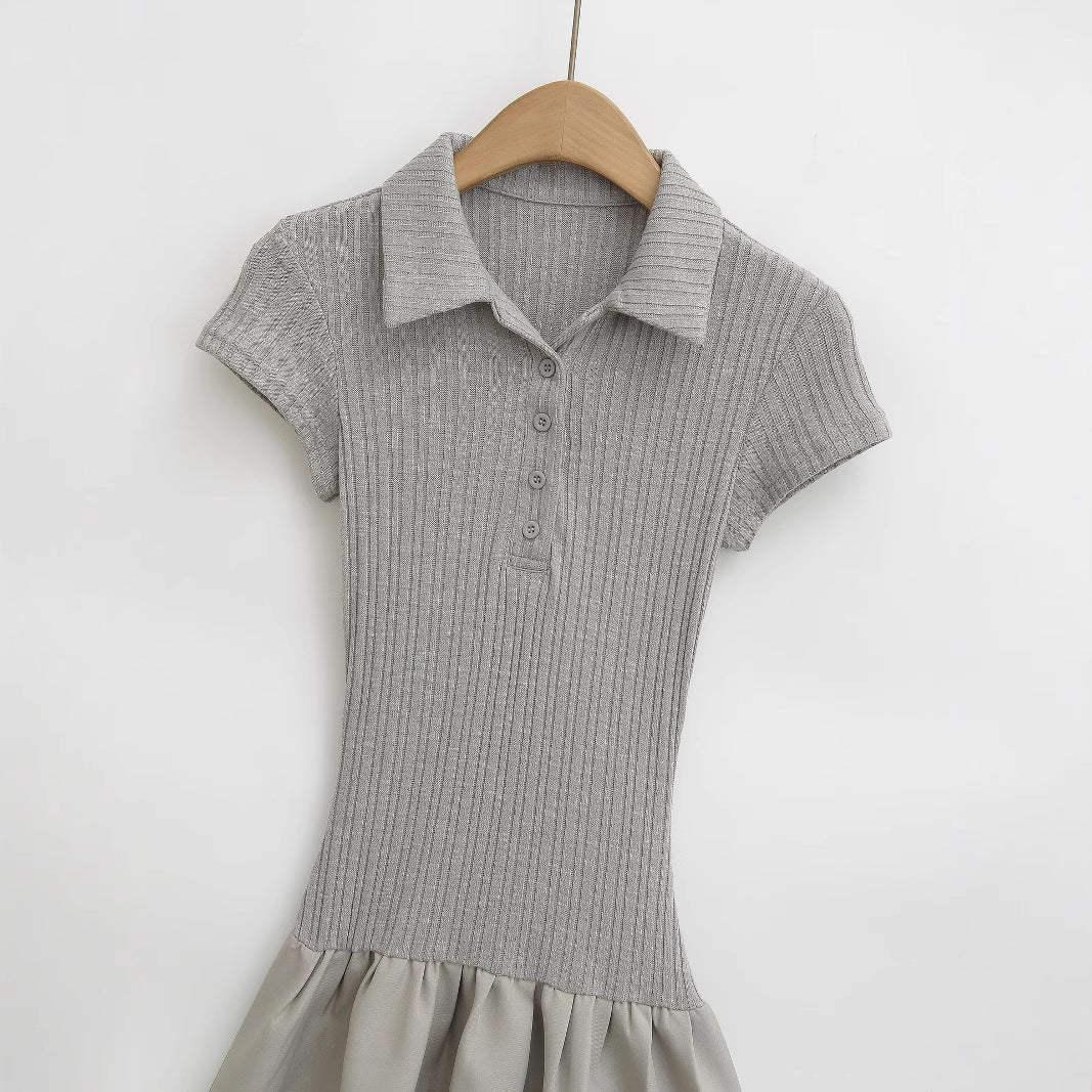 Slim Fit Dress Women Short Slim Flare Skirt