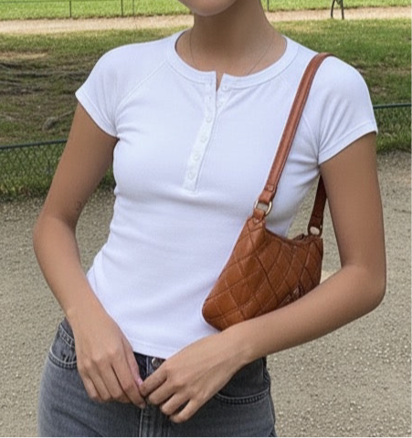 Short Sleeve T-Shirt Slim Fitting Base Top