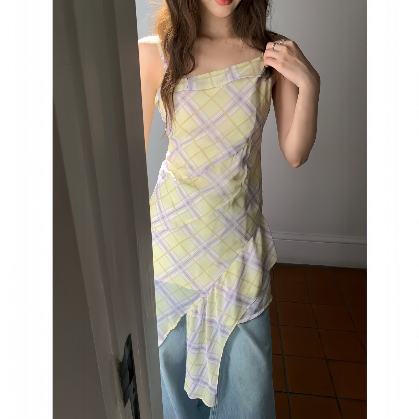 Tassel camisole dress